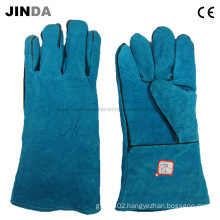Cowhide Leather Industrial Welding Gloves (L011)